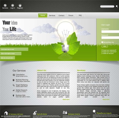 網(wǎng)站設(shè)計(jì)與網(wǎng)頁(yè)模板 從概念到視覺(jué)呈現(xiàn)的核心要素