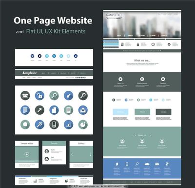 網(wǎng)站模板與網(wǎng)頁(yè)設(shè)計(jì)圖片 打造專業(yè)在線形象